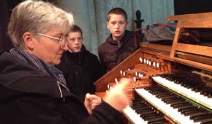 Visite de l'orgue de la cathédrale St Pierre à Lisieux