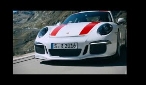 Film de lancement de la Porsche 911 R au Salon de Genève 2016