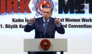 Turquie: Erdogan réaffirme ses opinions sur la place des femmes