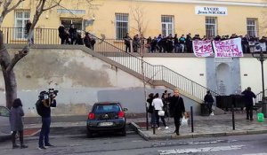Incidents Reims-Bastia : manifestation de jeunes à Bastia