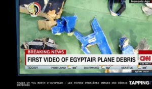 Crash du vol MS804 d'Egyptair : Les toutes premières images des débris repêchés