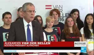 Autriche : l'écologiste Alexander Van der Bellen nouveau président autrichien