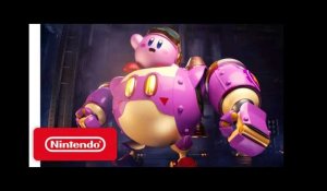 Kirby: Planet Robobot - 'Kirby Kicks Bot' Game Trailer