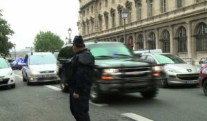 Attentats/Paris: Arrivée de Salah Abdeslam au palais de justice