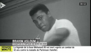 "En deuil", Brahim Asloum réagit au décès de Mohamed Ali : "Nous avons perdu un grand monsieur"