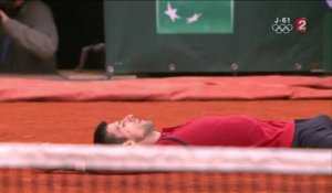 Victoire Djoko Roland Garros