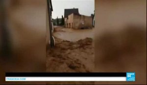 Inondations en France : des villages d'Alsace envahis par les eaux