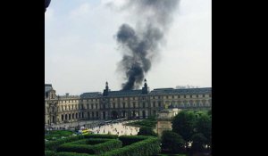 L'incendie au Musée du Louvre a fait plus de peur que de mal