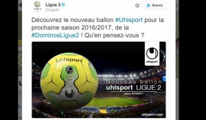 Le nouveau ballon de la Domino's Ligue 2 dévoilé sur Twitter