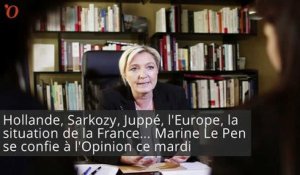Marine Le Pen : « Nicolas Sarkozy, c'est Barbapapa ! »