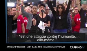 Attentat d'Orlando : Lady Gaga rend un vibrant hommage aux victimes (Vidéo)
