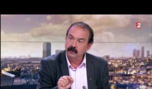 Martinez répond à Valls: la CGT va continuer de manifester