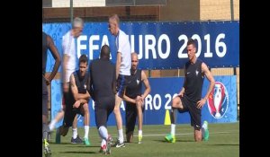 Euro2016 - Bleus: entraînement 