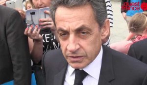 A Rennes, Nicolas Sarkozy s'exprime sur les primaires, NDDL et la violence dans les manifestations