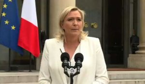 Brexit: Marine Le Pen réclame un référendum