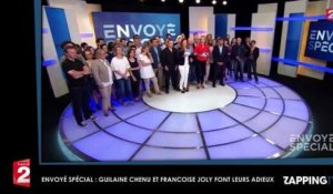 Envoyé Spécial : Guilaine Chenu et Françoise Joly émues, elles font leurs adieux (Vidéo)