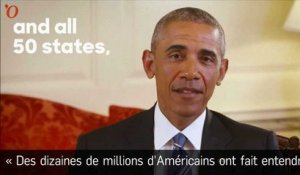 «I'm with her» : le clip de soutien de Barack Obama à Hillary Clinton