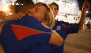 Euro 2016 : la joie des supporters islandais