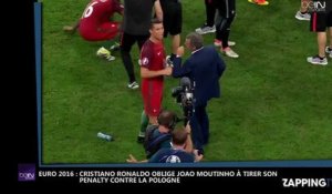 Euro 2016 : Cristiano Ronaldo a forcé Joao Moutinho à tirer penalty contre la Pologne (Vidéo)