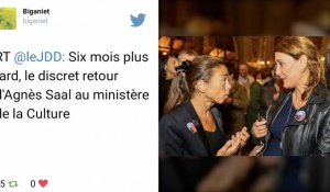 Suspendue après ses notes de taxi, Agnès Saal de retour au ministère de la Culture