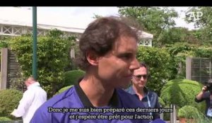Nadal : «J'ai déjà oublié le tournoi de l'année dernière»