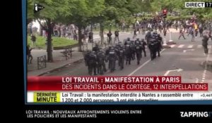 Loi Travail : Nouveaux affrontements violents entre manifestants et policiers à Paris (Vidéo)