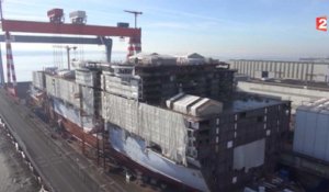 Trois navires et un contrat de 2,5 milliards d'euros pour les chantiers de Saint-Nazaire
