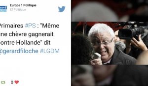 Gérard Filoche : "Même une chèvre gagnerait contre Hollande"