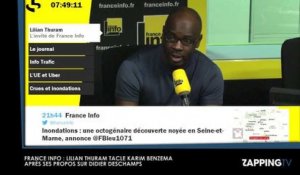 Lilian Thuram tacle violemment Karim Benzema pour ses propos chocs sur Didier Deschamps (Vidéo)