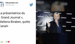 MaÏtena Biraben quitte Le grand journal de Canal+