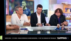 Euro 2016 - C à Vous : Nagui dézingue Karim Benzema, "C'est un semeur de troubles"