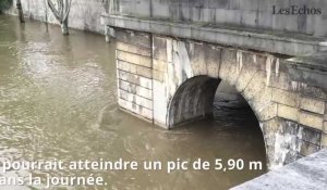 Inondations : pic de crue attendu à Paris, branle-bas de combat dans les musées