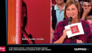 C'est mon choix : Evelyne Thomas simule une conversation coquine avec une invitée (Vidéo)