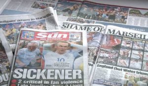 Euro-2016/violences: journaux anglais expriment leur "honte"