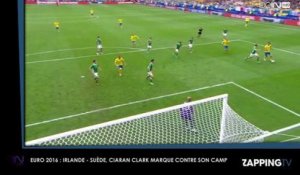 Euro 2016 : Irlande - Suède, Ciaran Clark marque contre son camp sur un centre de Zlatan Ibrahimovic (Vidéo)