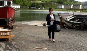 Brexit: L'urne pour le vote de jeudi arrive sur l'île de Rathlin