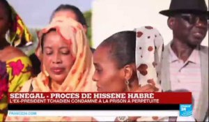 Cris de joie des victimes d'Hissène Habré après la condamnation de l'ex-présient tchadien à la prison à perpétuité