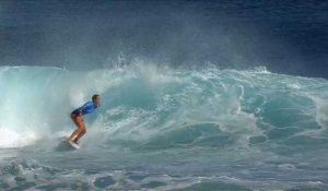 Surf: la survivante Hamilton réalise un gros coup aux Fidji