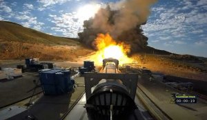 Test au sol réussi pour une fusée du futur lanceur lourd de la Nasa