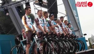 Tour de France. Fabio Aru, Romain Bardet et Mickael Chérel ont la parole à Sainte-Mère-Eglise