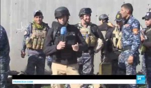 EXCLUSIF - Bataille de Mossoul : France 24 au coeur des combats acharnés pour le contrôle des ponts