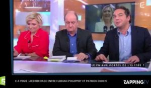 C à vous : Florian Philippot s'accroche violemment avec Patrick Cohen (vidéo)