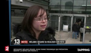Mélanie Séguard, jeune trisomique : les coulisses de sa météo sur France 2 (Vidéo)