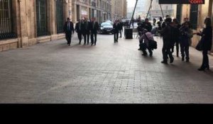 François Fillon vient d'arriver à Marseille