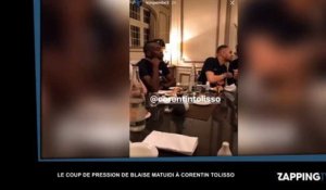 Blaise Matuidi met un coup de pression à Corentin Tolisso en équipe de France (Vidéo)