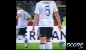 La sublime frappe de Lukas Podolski pour son dernier match avec l'Allemagne