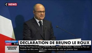 Bruno Le Roux annonce sa démission du gouvernement