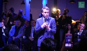 En banlieue, Macron cite (presque) Hollande : "J'ai un ennemi, c'est l'assignation à résidence"