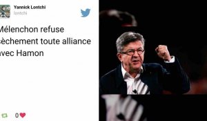 En meeting au Havre, Jean-Luc Mélenchon refuse de se rallier à Benoît Hamon