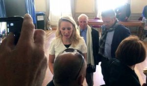 Présidentielle : Marion Maréchal-Le Pen a voté à Carpentras